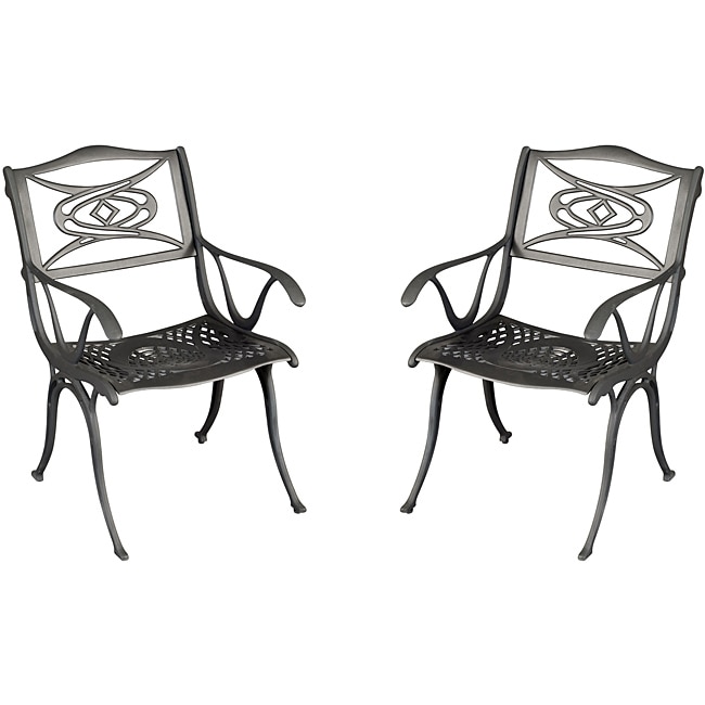 Malibu Black Dining Chairs (set Of 2)