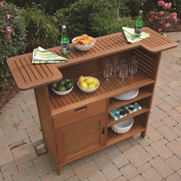 u shaped outdoor bar table