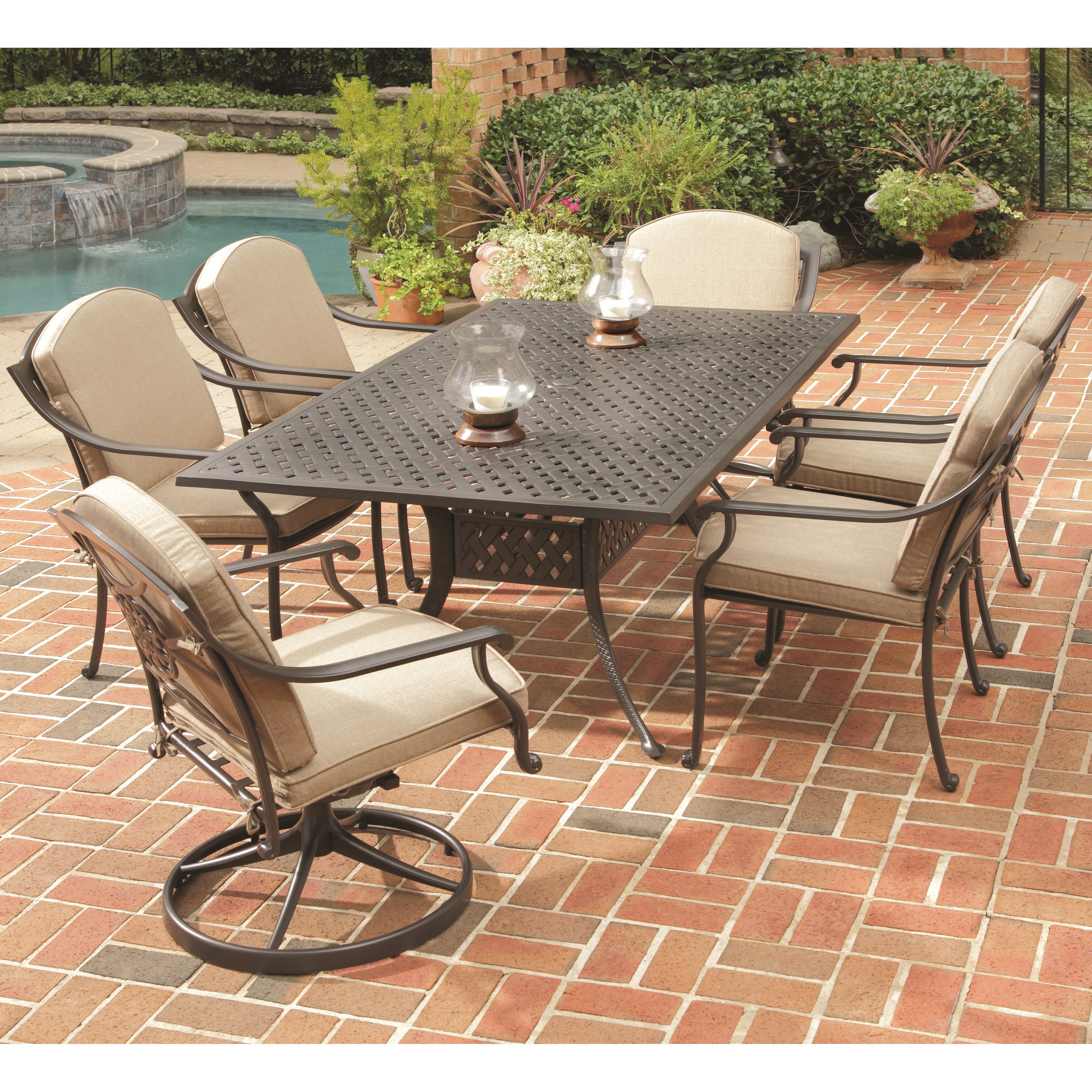 Shop Covington 7 Piece Dining Set Overstock 6695053