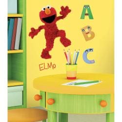 preview thumbnail 2 of 1, RoomMates Sesame Street's Elmo Peel and Stick Giant Wall Decal