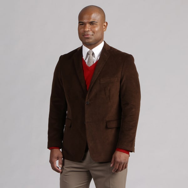 Shop Adolfo Men's Brown Corduroy Sportcoat - Free Shipping On Orders
