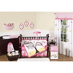 bird crib bedding