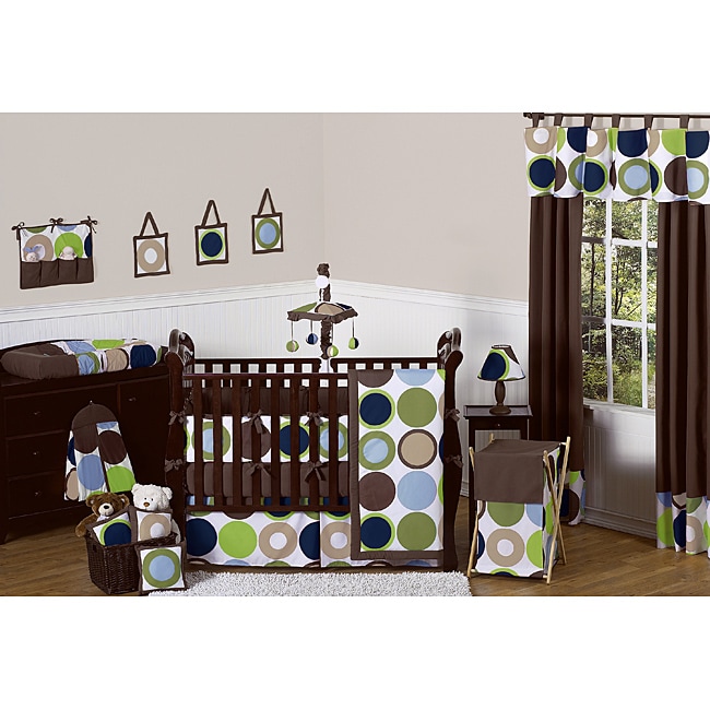 Shop Sweet Jojo Designs Designer Dot 9piece Crib Bedding Set Free