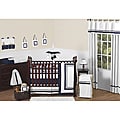 Sweet Jojo Designs Hotel 9-piece Crib Bedding Set in Navy