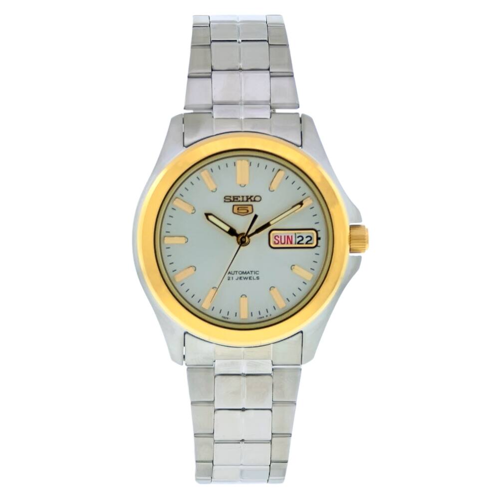 Seiko Men's Water-Resistant Seiko 5 Watch