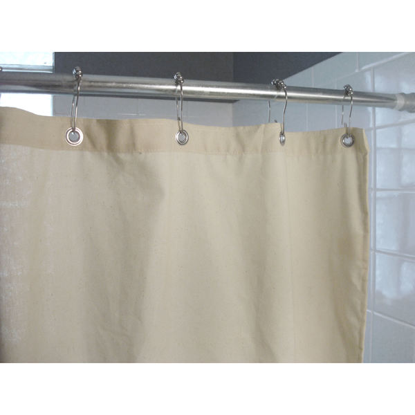 Shop Hemp Fabric Shower Curtains are 70" x 74" high ...