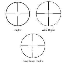 Leupold Waterproof VX 1 3 9x40mm Duplex Reticle Metal Riflescope Leupold Gun Scopes