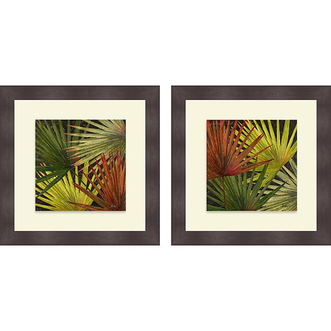 Patricia Pinto 'New Organic I & II' Framed Print