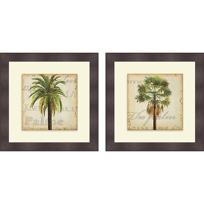 Patricia Pinto 'La Palma III & IV' Framed Print - Multi