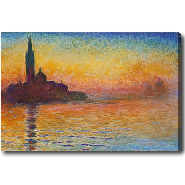Claude Monet San Giorgio Maggiore At Dusk Hand Painted Oil On Claude Monet X27 San Giorgio Maggiore At Dusk Hand
