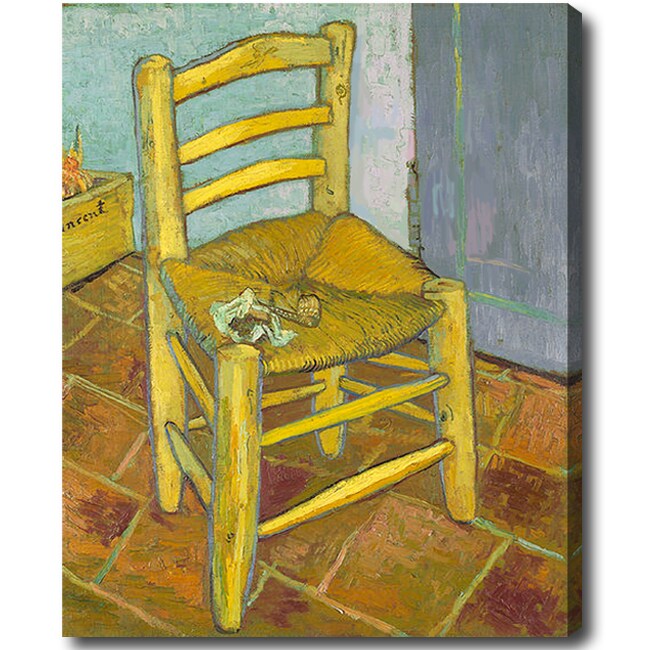 Shop Vincent Van Gogh 'Vincent's Chair with His Pipe' Hand-painted Oil ...