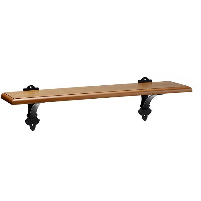 Mellanco 31-inch Dark Oak Finish Shelf