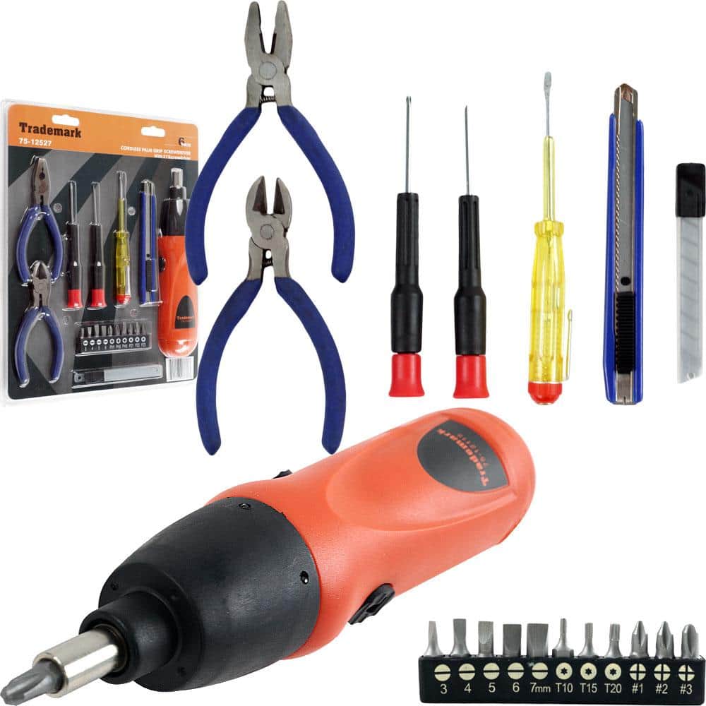 Manual 27-piece Screwdriver Set with Pliers