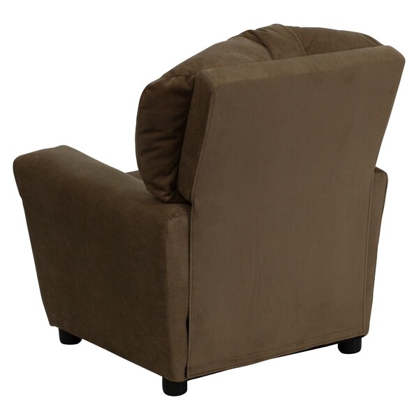 children's recliner with cup holder
