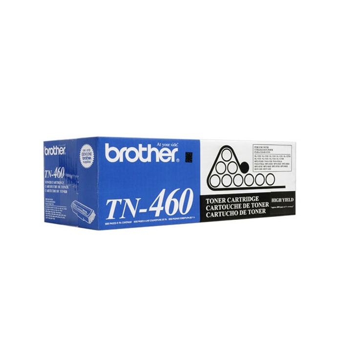 Brother TN 460 Black Toner Cartridge