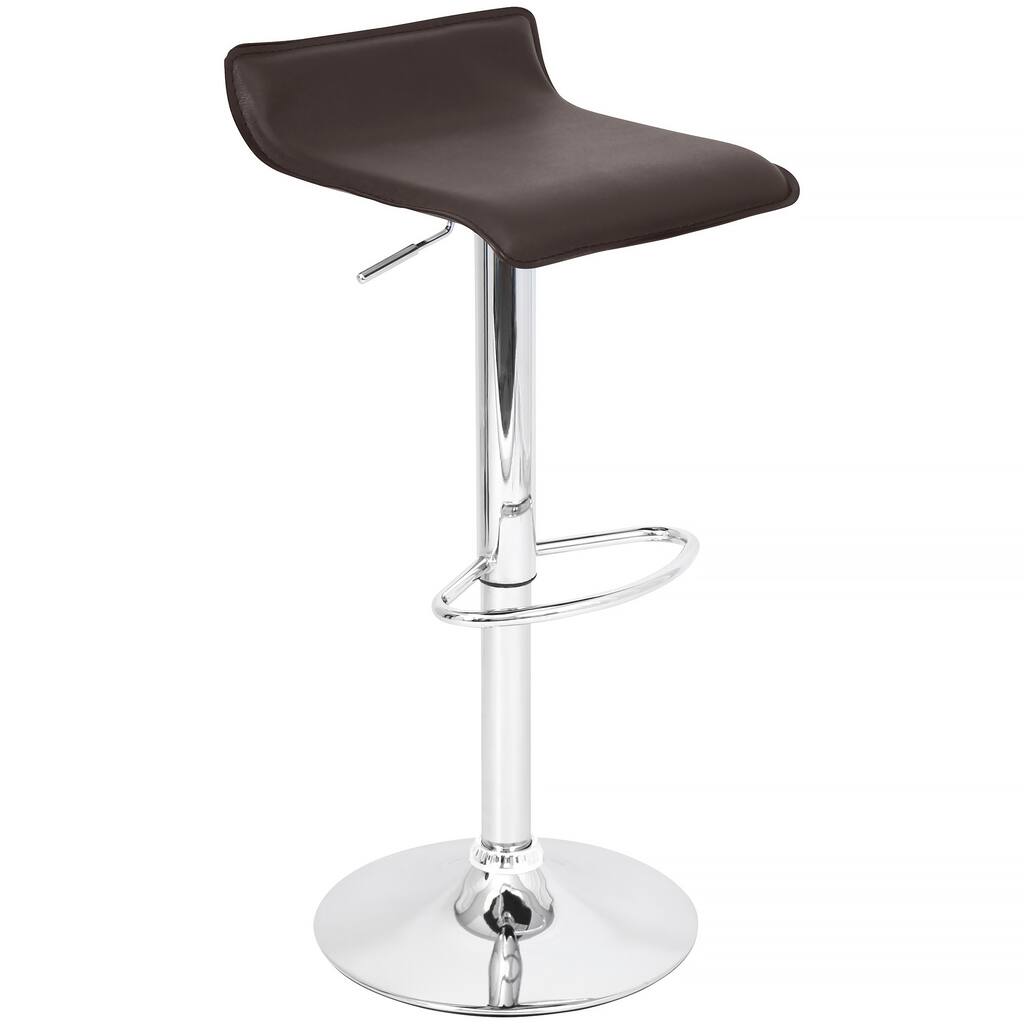 Brown Ale Hydraulic Barstool