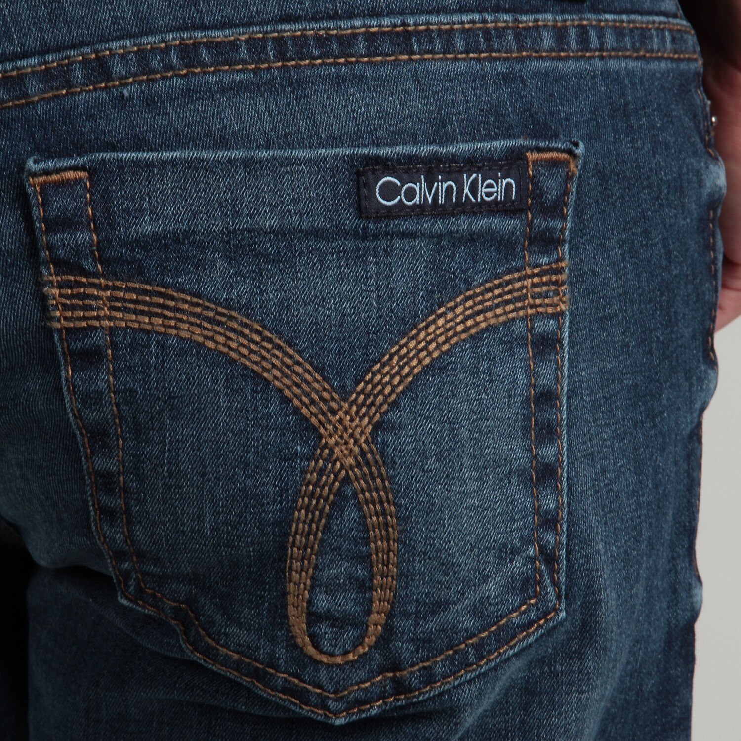 calvin klein denim shorts womens