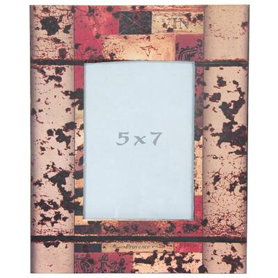 Vintage Abstract 5x7-inch Picture Frame (China)