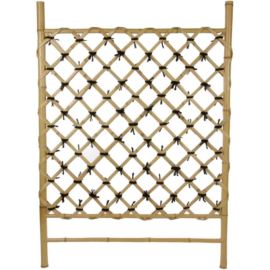 Handmade Zen Garden Bamboo Fence Door