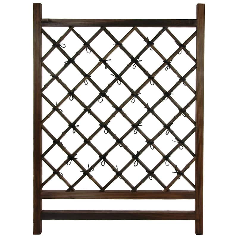 Handmade Japanese Garden Bamboo Fence Door
