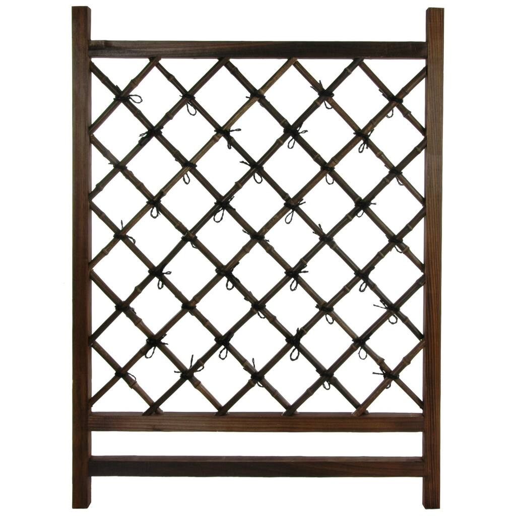 Handmade Japanese Garden Bamboo Fence Door