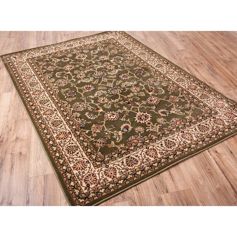Well Woven Ariana Palace Green Area Rug - 7'10 x 9'10