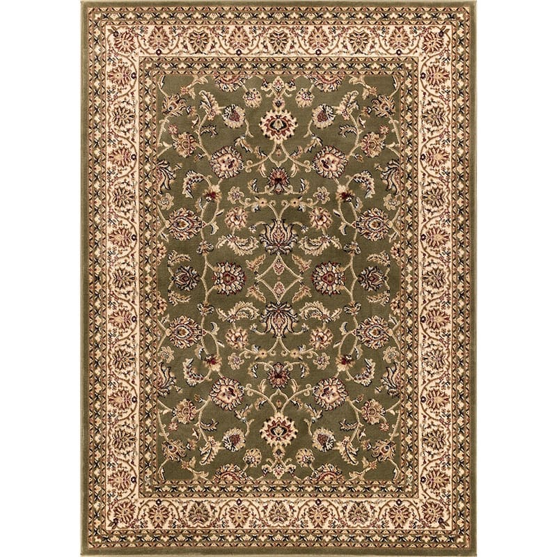 Well Woven Ariana Palace Green Area Rug - 6' 7" x 9' 6"