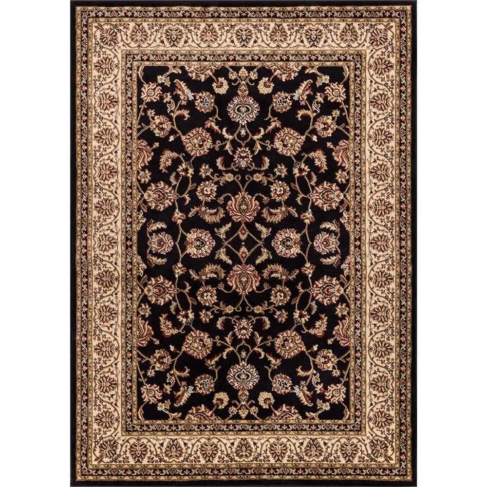 Well Woven Ariana Palace Black Area Rug - 6'7 x 9'6