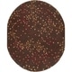 preview thumbnail 176 of 196, Sakura Handmade Transitional Floral Wool Area Rug 8' x 10' Oval/Surplus - Brown - Runner/Oval