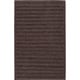 preview thumbnail 1 of 4, Hand-crafted Solid Brown Baham Wool Area Rug - 8' x 10' - 8' x 10' Brown - 8' x 10' - Rectangle
