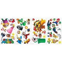 RoomMates Nintendo Super Mario Bros. Wii Peel and Stick Wall Decals ...