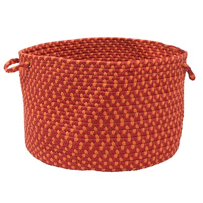 Color Market Red Colored Basket