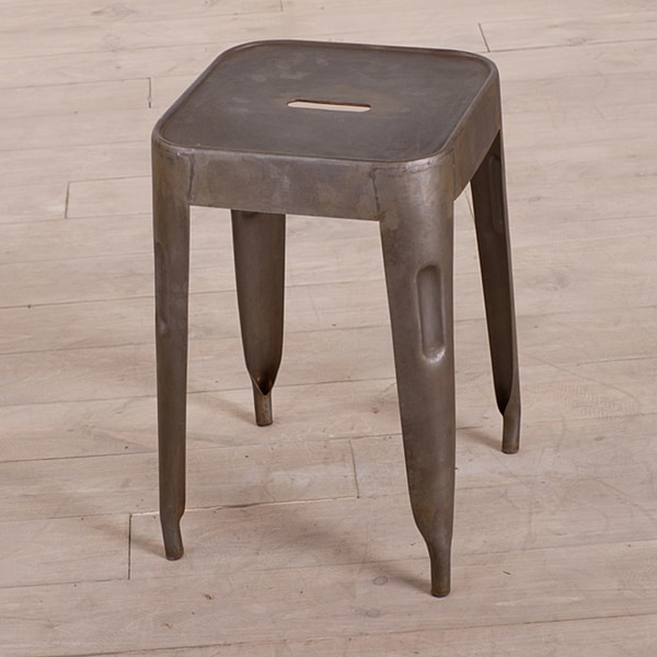 Natural Steel Madurai Stool (India) Bar Stools