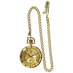 August Steiner Men's Mechanical Movement Pocket Watch August Steiner Men's August Steiner Watches