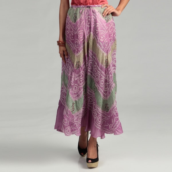 Tokyo Collection Women's Tie Dye Sequin Skirt
