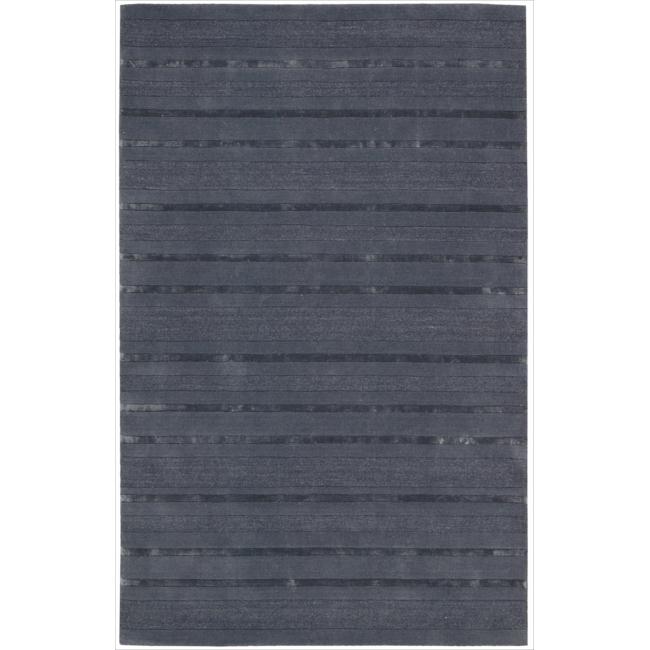 Nourison Hand-tufted Grey Sahara Rug (5'3 x 7'5)