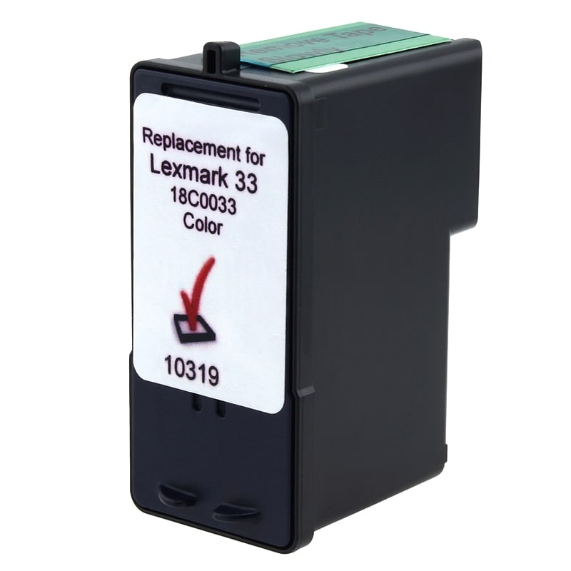 INSTEN Lexmark 33/ 18C0033 Color Ink Cartridge (Remanufactured)