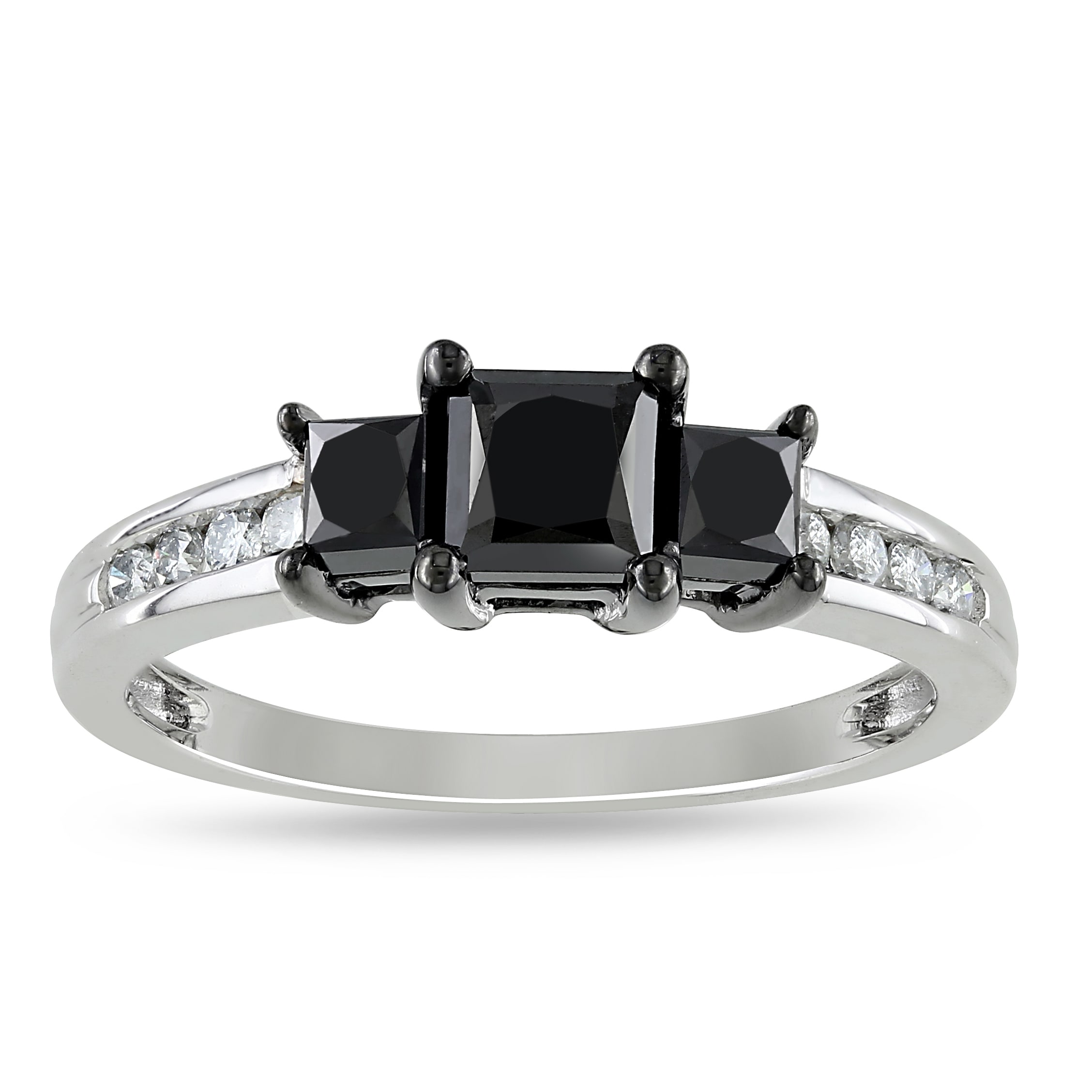 miadora black diamond ring