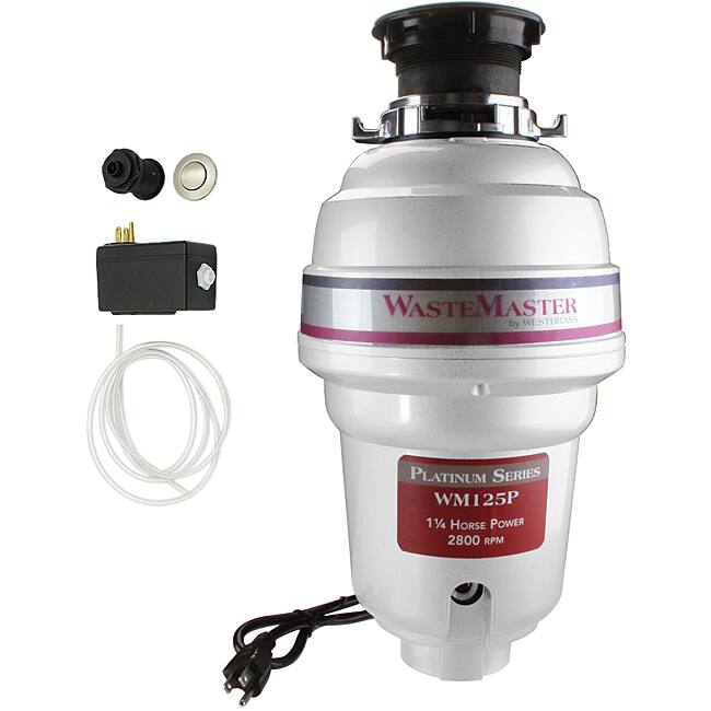 WasteMaster WM125P_1_20 1/4 HP Food Waste/ Garbage Disposal with Air Switch