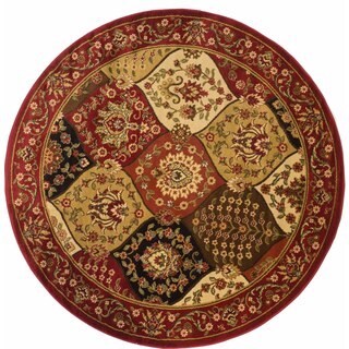 Victorian Panel Area Rug (5'3 Round) - Overstock™ Shopping - Great ...