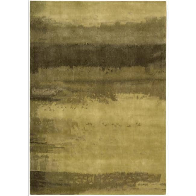 Nourison Hand-tufted Luster Area Rug - 5'6" x 8' - Rectangle