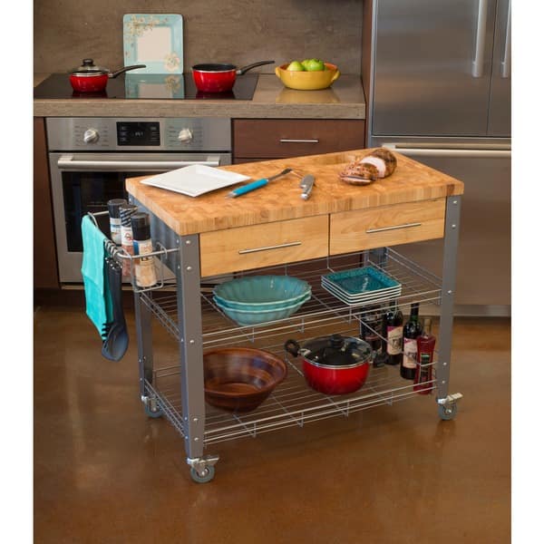 Stainless Steel Kitchen Islands and Carts - Bed Bath & Beyond