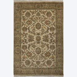 Hand knotted Mandara Oriental New Zealand Wool Rug (6' x 9') Mandara 5x8   6x9 Rugs