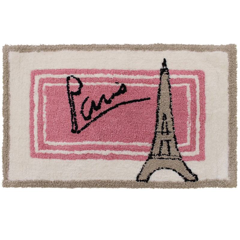 Sherry Kline Paris Cotton 20 x 30 Bath Rug - 1'8" x 2'6"