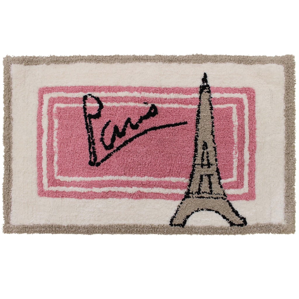 Sherry Kline Paris Cotton 20 x 30 Bath Rug - 1'8" x 2'6"