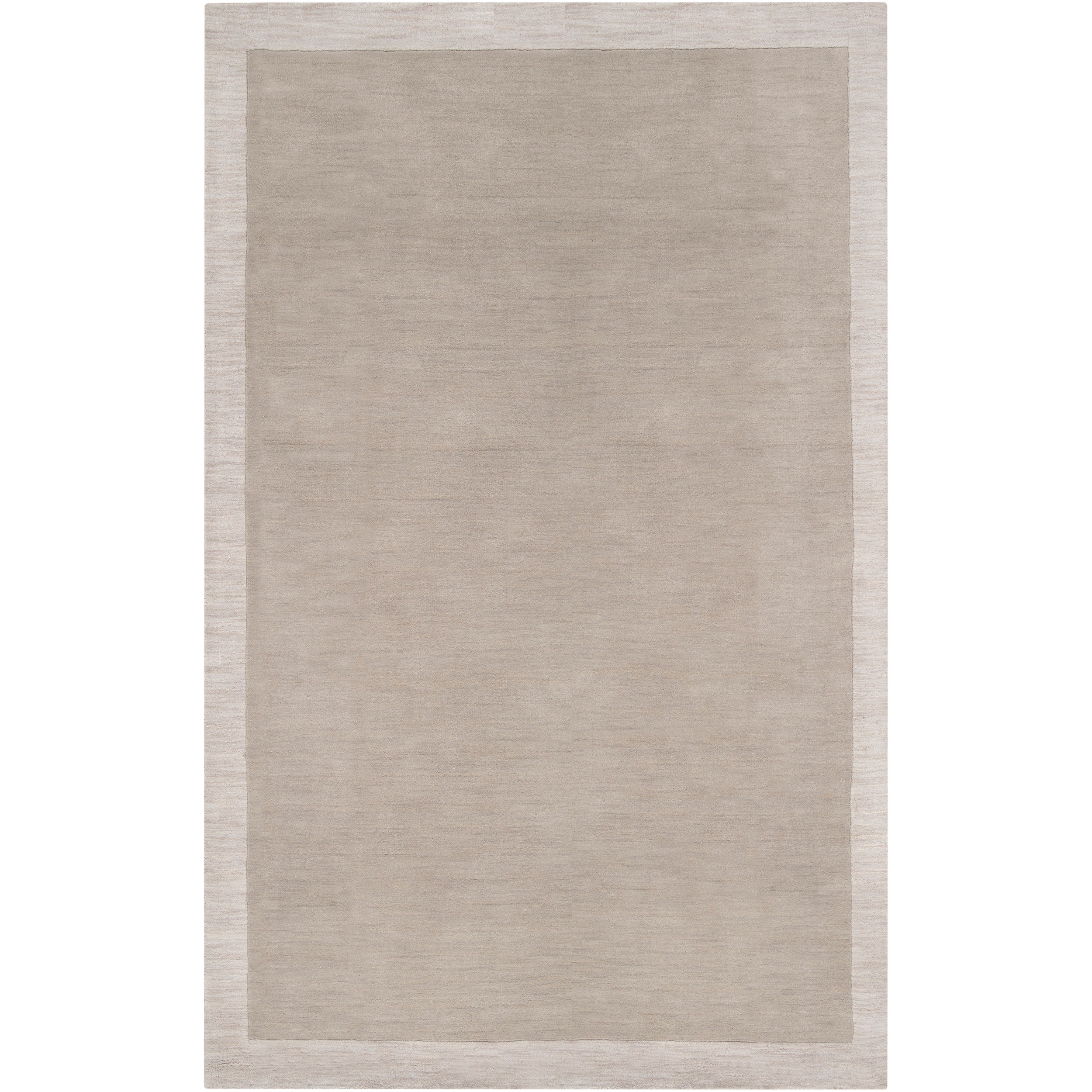 Hand tufted Angelohome Madison Square Grey Wool Rug (8 X 10)