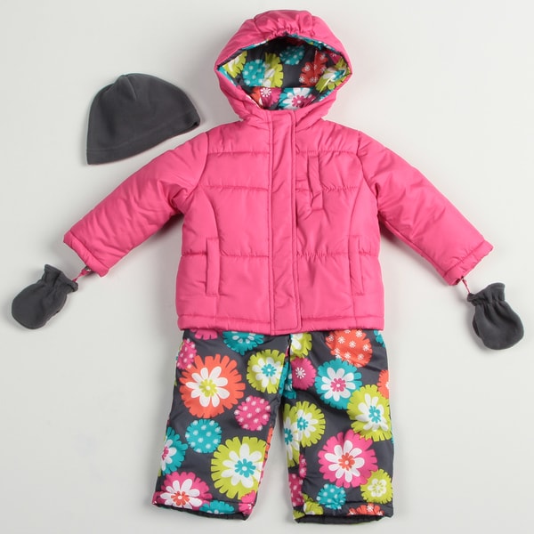 girls snowsuit set