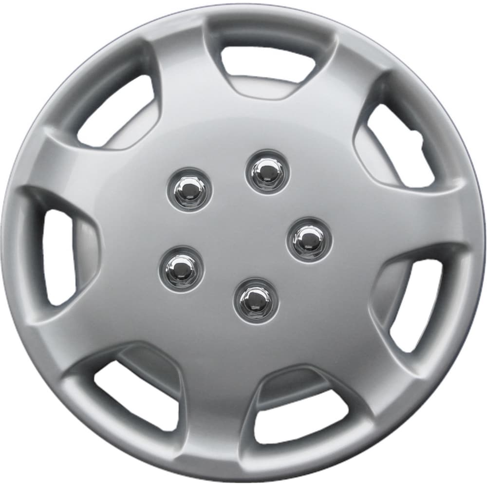 Silver Kt86314s_l Design Abs 15 inch Hub Caps (set Of 4)