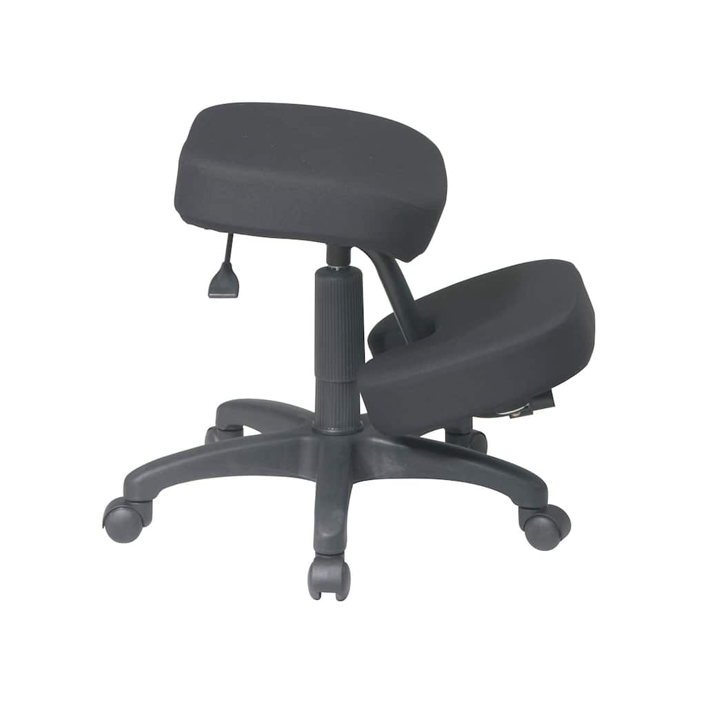 Ergonomically Designed 5-Caster Rolling Knee Chair
