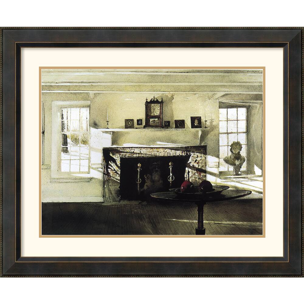Andrew Wyeth 'Big Room' Framed Art Print